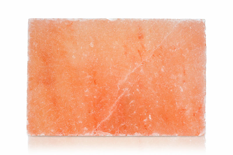Himalayan Salt Block — Pink Salt Cooking & Serving Plate (12" x 8")
