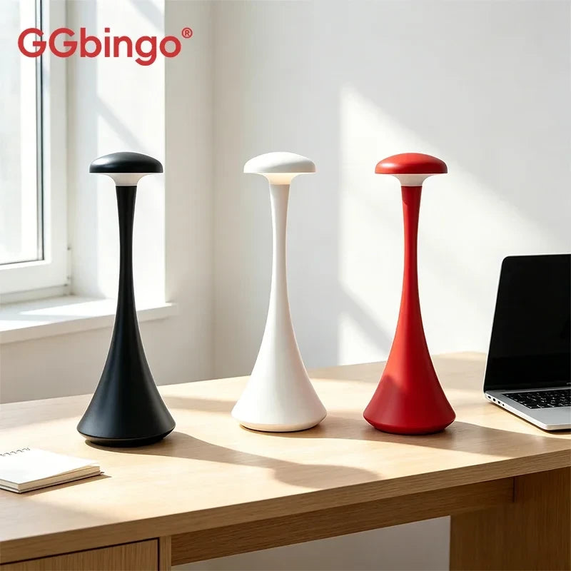 Rechargeable Mushroom Table Lamp