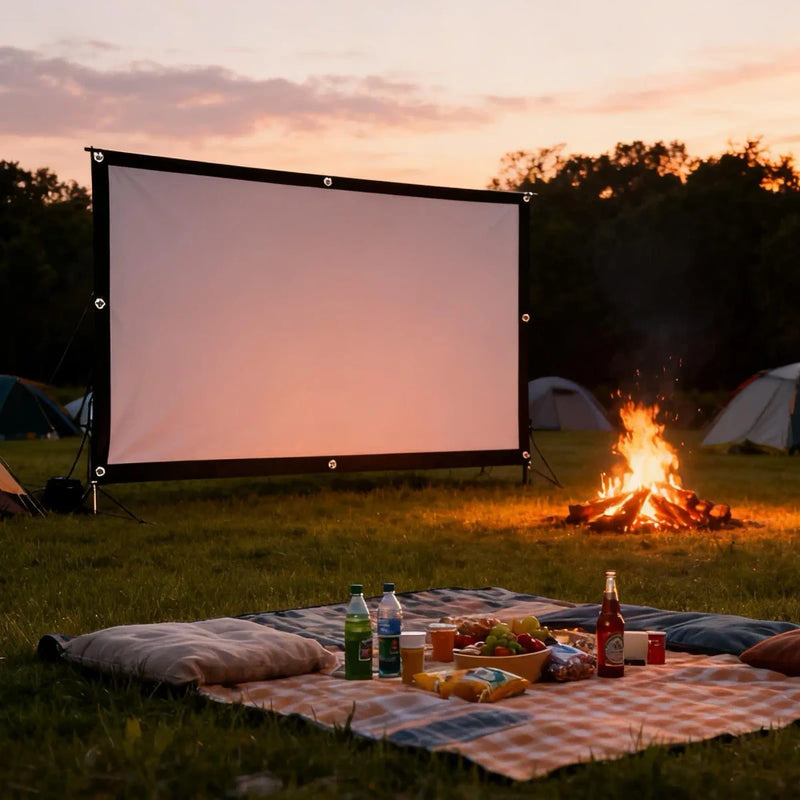 Portable Foldable Outdoor Projector Screen