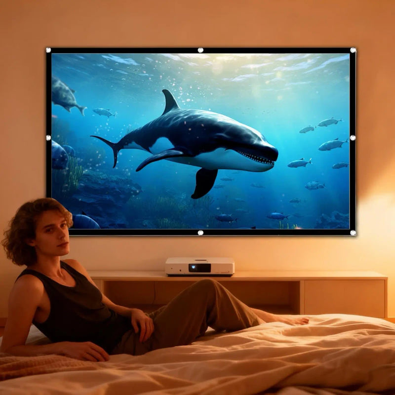 Portable Foldable Outdoor Projector Screen