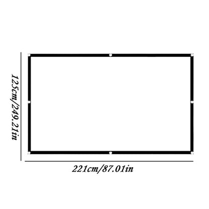 Portable Foldable Outdoor Projector Screen