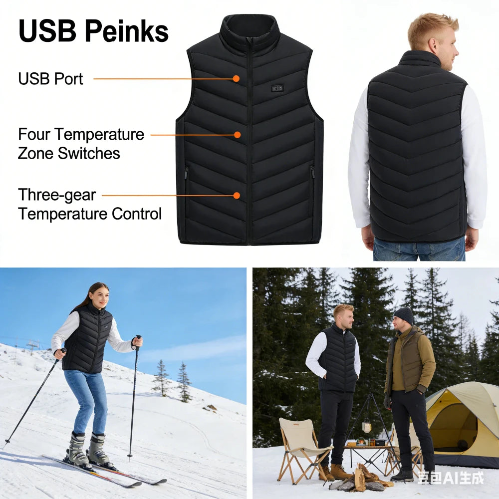 Thermal Heated Winter Vest