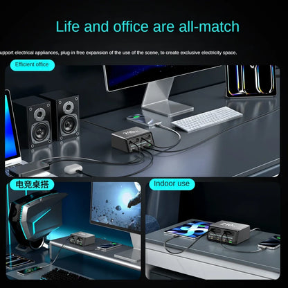 Dualstretch Charging Station with Retractable Cables