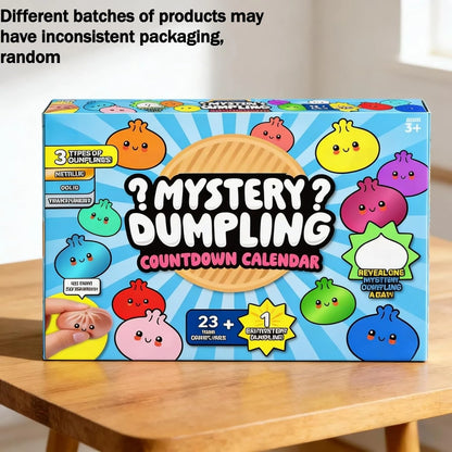 Squishy Advent Calendar — 24 Days of Surprise Dumpling Fidget Toys