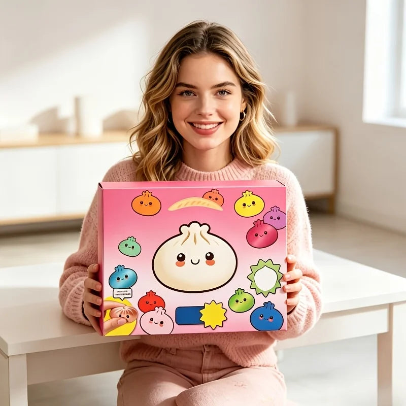 Squishy Advent Calendar — 24 Days of Surprise Dumpling Fidget Toys