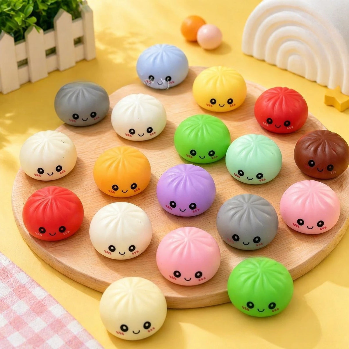 Squishy Advent Calendar — 24 Days of Surprise Dumpling Fidget Toys