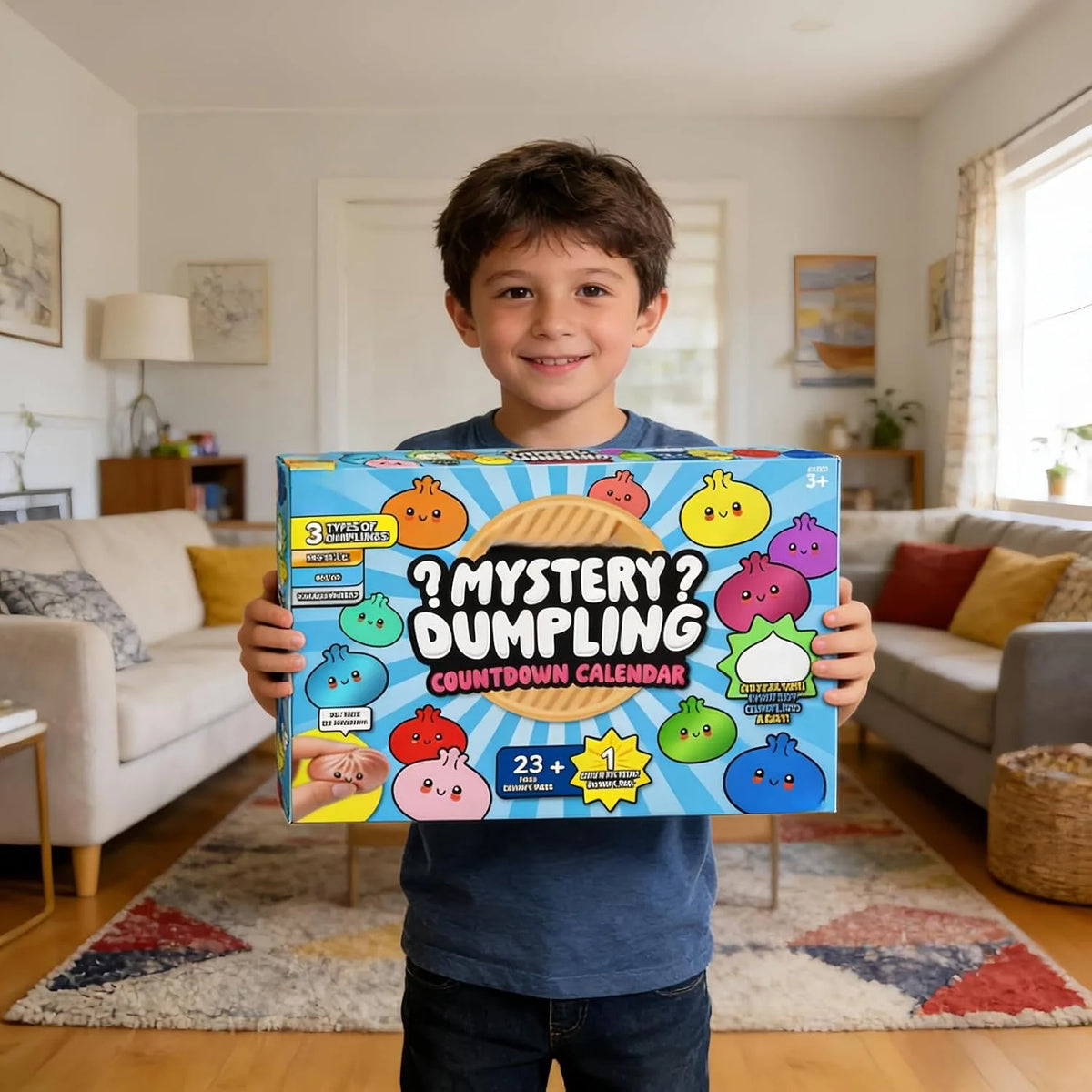 Squishy Advent Calendar — 24 Days of Surprise Dumpling Fidget Toys