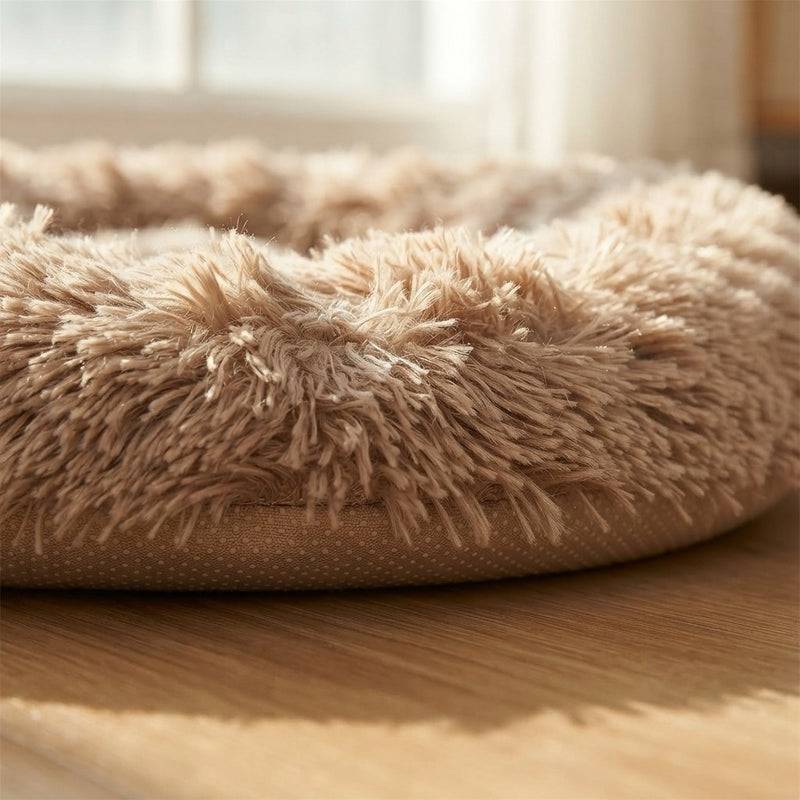 Soft Plush Round Pet Bed