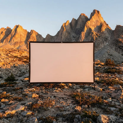 Portable Foldable Outdoor Projector Screen