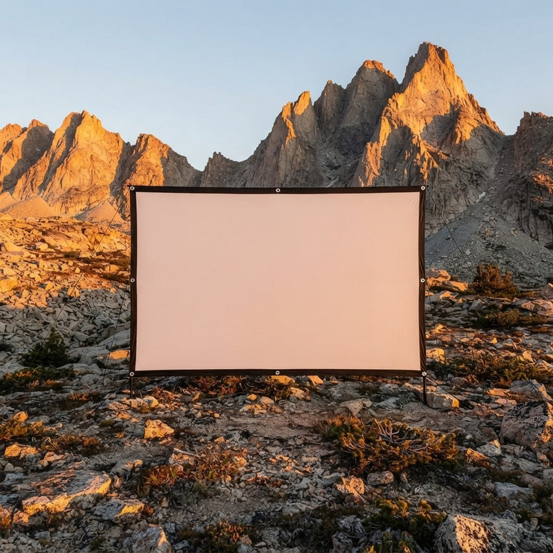 Portable Foldable Outdoor Projector Screen