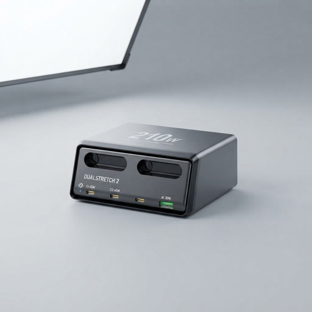Dualstretch Charging Station with Retractable Cables